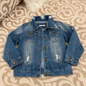 Abolai 110: Boys denim jacket. size 6